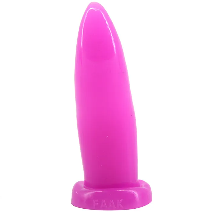 Anal Tongue Shape Anal Plug Purple FAAK
