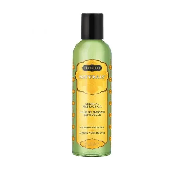Naturals Massage Oil Coconut Pineapple 2oz Seductucom Couples
