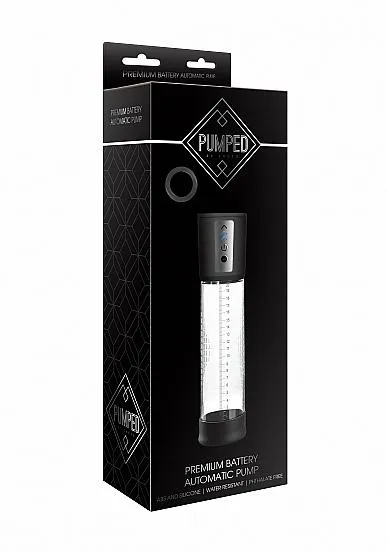 Seductucom Male Sex Toys Pumped Premium Automatic Pump Transparent Seductucom Male Sex Toys Pumped Premium Automatic Pump Transparent