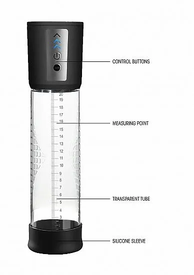 Seductucom Male Sex Toys Pumped Premium Automatic Pump Transparent Seductucom Male Sex Toys Pumped Premium Automatic Pump Transparent