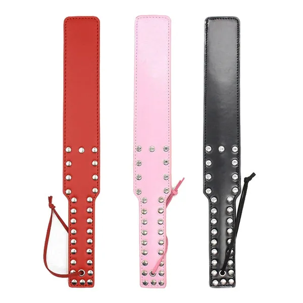 sextoypremium Couples LEATHER BDSM SPANKING PADDLES FOR COUPLE SEX TOY SLAVE FLOGGER HANDLE FETISH ADULT ROLE PLAY SLUTS PADDLES WHIP WOMEN SEXY TOYS