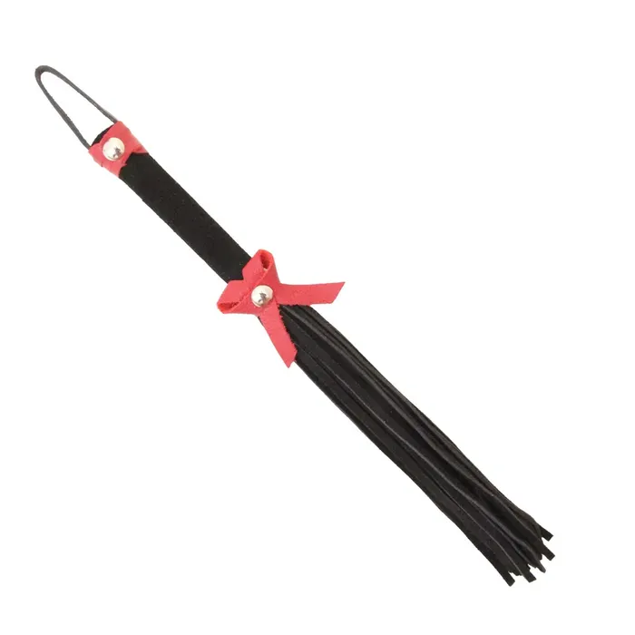 Vibrators Love In Leather Suede Willy Whip