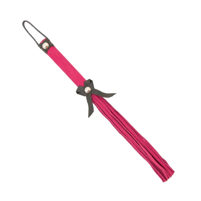 Vibrators Love In Leather Suede Willy Whip