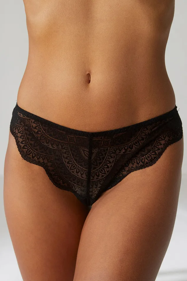 Anal Le Pop Lingerie Simone Prle Karma Tanga Black