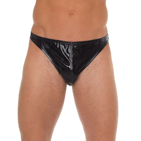 Anal Rimba Men Black Shiny GString
