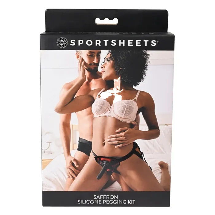 Anal Sportsheets Saffron Silicone Pegging Kit