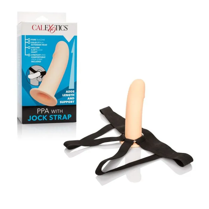 California Exotic Novelties Female Sex Toys Jock Silicone Jock Dildo StrapOn Elastic Belt For Men