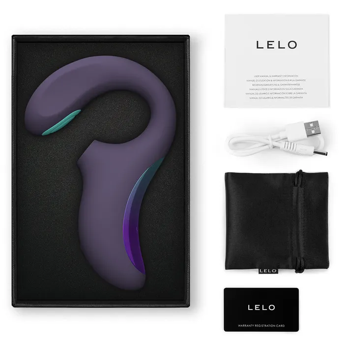 Enigma Double Sonic Purple Lelo Vibrators