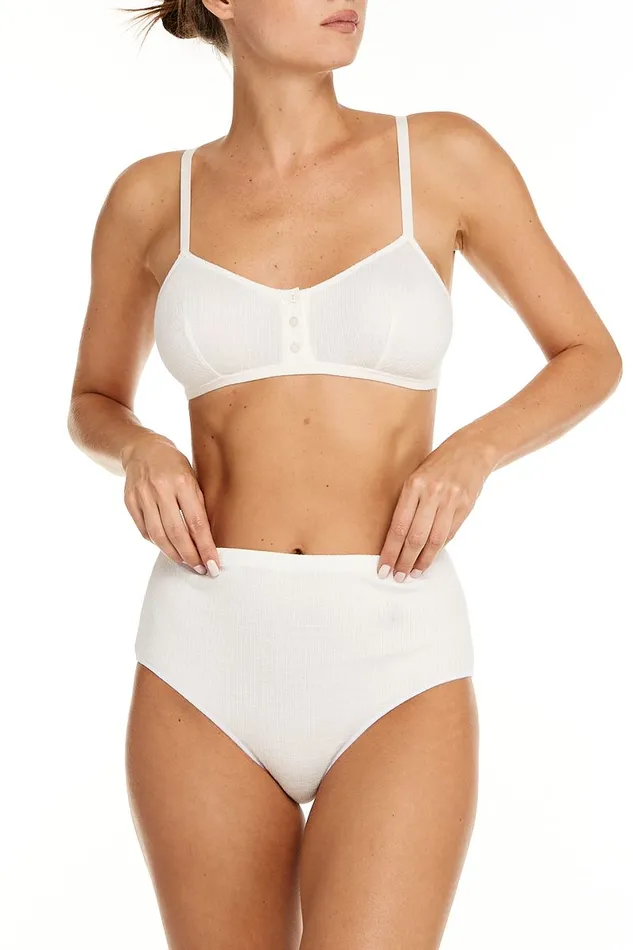 Male Sex Toys Le Pop Lingerie DnuD Cocoon Soft Bralette BH Ivory