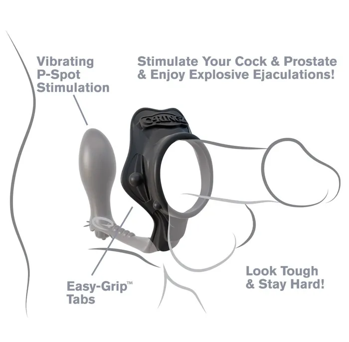 PipeDream Male Sex Toys Fantasy CRingz Rock Hard AssGasm