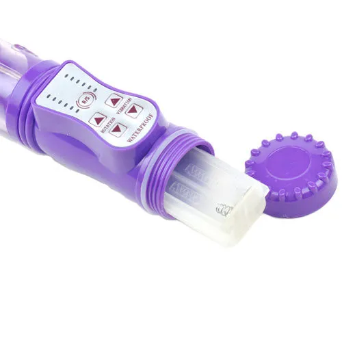 Rabbit Vibrator With Thrusting Motion Purple Various Toy Brands Vibrators Rabbit Vibrator With Thrusting Motion Purple Various Toy Brands Vibrators
