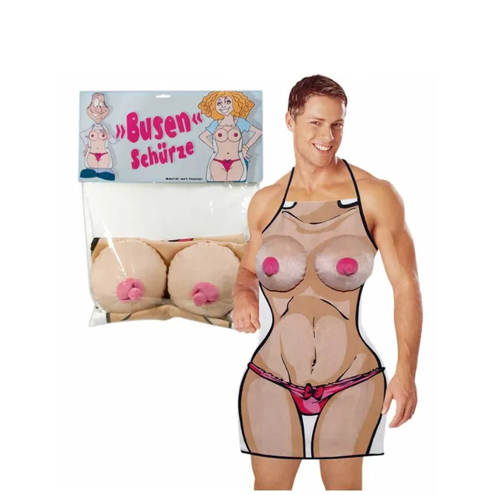 CyprusLoveShop Apron with Boobs Male Sex Toys