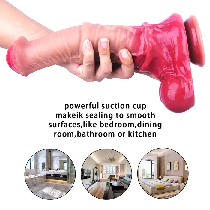 MD 1181 Alien Horse Fantasy Silicone Giant Dildo MD Dildos
