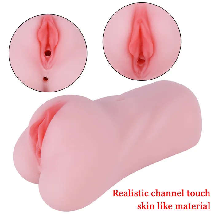 MD Male Sex Toys MD YohkoB Silicone Realistic Pussy Male Masturbator Stroker Pocket Cup