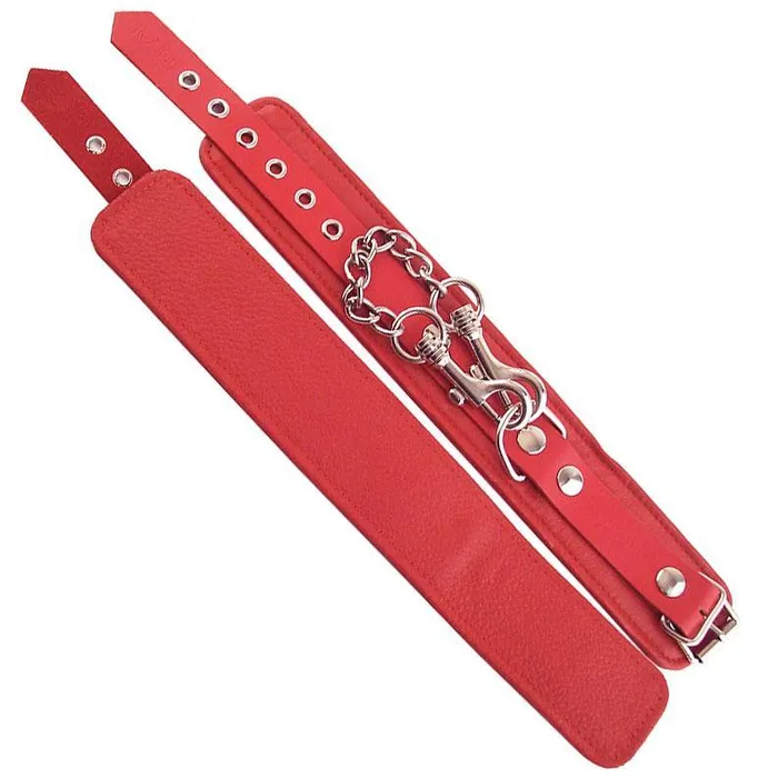 Rouge Garments Restraints Rouge Garments Ankle Cuffs Red