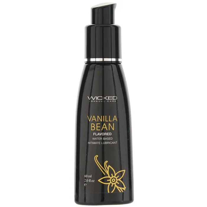 sextoysvancouver Dildos Aqua Flavored Lube 2oz60ml in Vanilla Bean