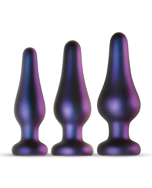 Anal Edc Internet Bv Hueman Comets Butt Plug Set Of 3 Purple