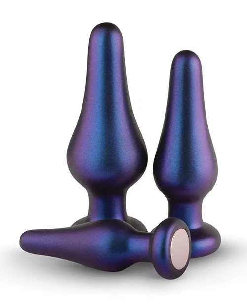 Anal Edc Internet Bv Hueman Comets Butt Plug Set Of 3 Purple