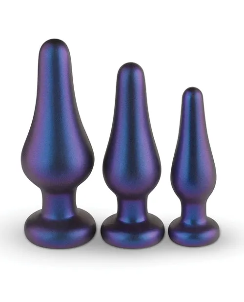 Anal Edc Internet Bv Hueman Comets Butt Plug Set Of 3 Purple