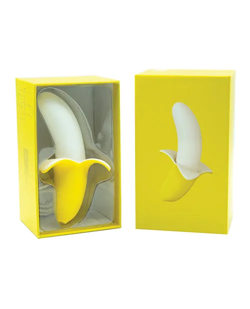 BMS Enterprises Female Sex Toys Mini Banana Vibrator Yellow