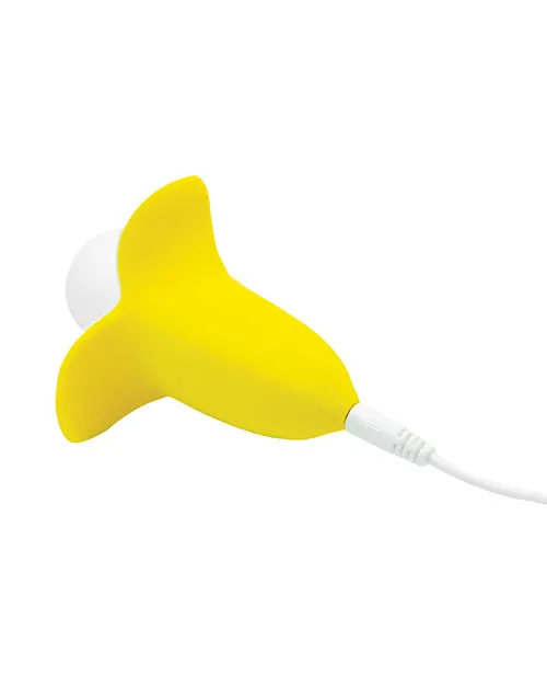 BMS Enterprises Female Sex Toys Mini Banana Vibrator Yellow