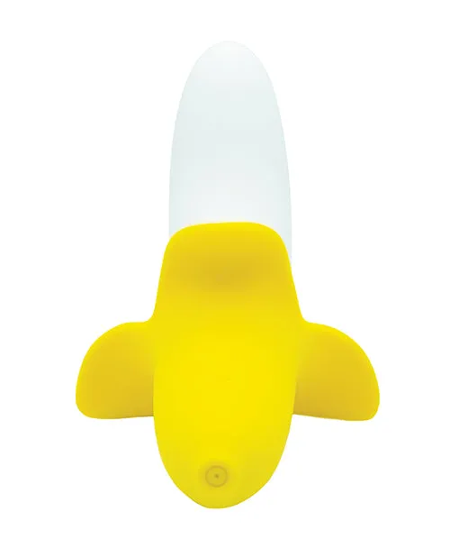 BMS Enterprises Female Sex Toys Mini Banana Vibrator Yellow