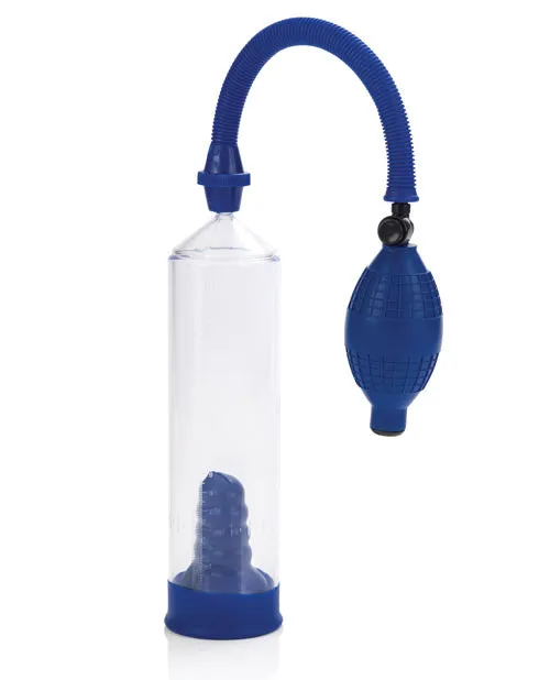 Basic Essentials Pump Blue California Exotic Novelties Anal