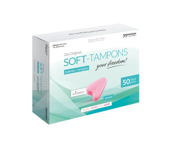 Beppy Soft Tampons Soft Sponge 50pack JOYDIVISION Male Sex Toys