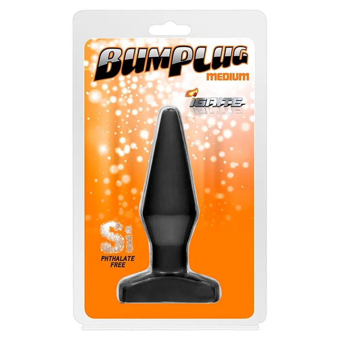 Butt Plug Medium Black Si Novelties Anal