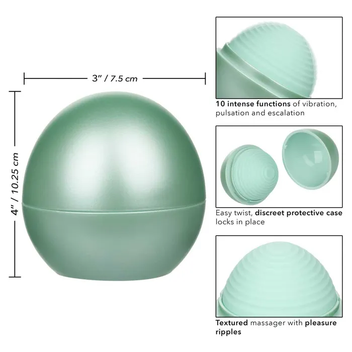 CalExotics Opal Ripple Textured Massager CalExotics Male Sex Toys