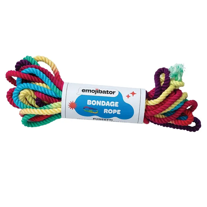 Emojibator Funfetti Bamboo Bondage Rope Emojibator Couples