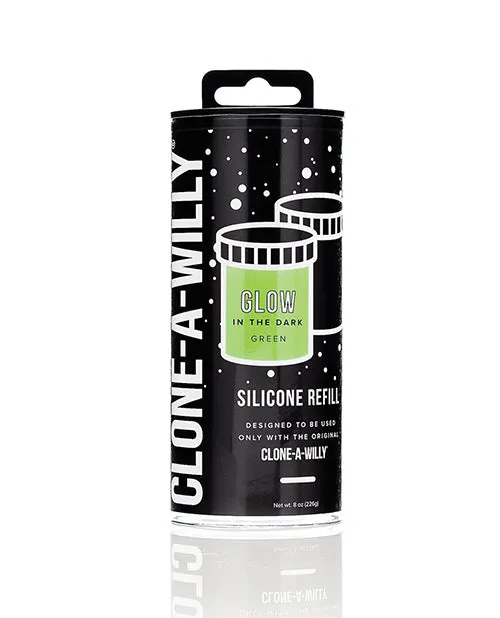 Empire Labs Female Sex Toys Cloneawilly Silicone Glow In The Dark Refill
