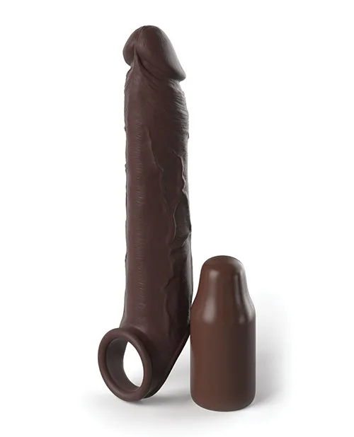 Fantasy Xtensions Elite 7 Extension Wstrap Brown Pipedream Products Male Sex Toys Fantasy Xtensions Elite 7 Extension Wstrap Brown Pipedream Products Male Sex Toys