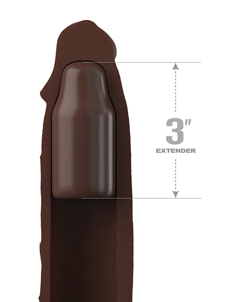 Fantasy Xtensions Elite 7 Extension Wstrap Brown Pipedream Products Male Sex Toys Fantasy Xtensions Elite 7 Extension Wstrap Brown Pipedream Products Male Sex Toys
