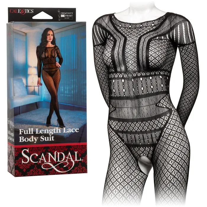 Female Sex Toys CalExotics Scandal Full Length Lace Body Suit
