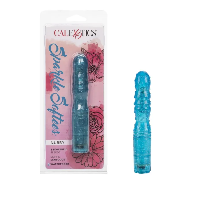 Female Sex Toys CalExotics Sparkle Softees Nubby