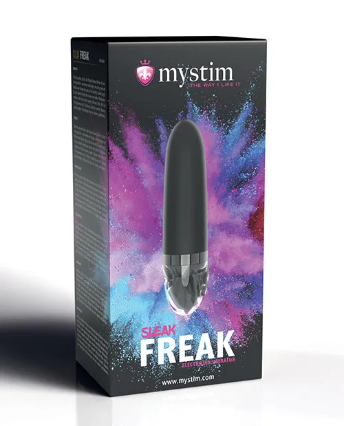 Female Sex Toys Mystim Sleak Freak eStim Straight Vibrator Black Mystim Gmbh Female Sex Toys Mystim Sleak Freak eStim Straight Vibrator Black Mystim Gmbh