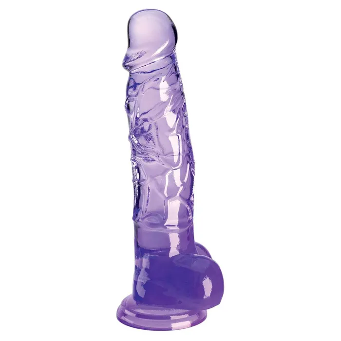 iloveexcitement Dildos King Cock Clear Dildo with Balls