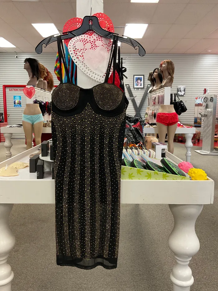 Just Q design fashion cocktail dress ASD Vibrators