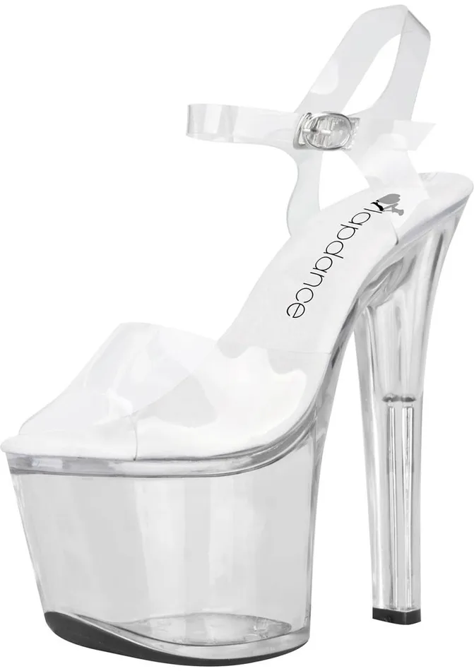 Lapdance Shoes Female Sex Toys Lapdance Shoes Clear Platform Sandal With Quick Release Strap 7 Heel Size 7 Lapdance Shoes Female Sex Toys Lapdance Shoes Clear Platform Sandal With Quick Release Strap 7 Heel Size 7