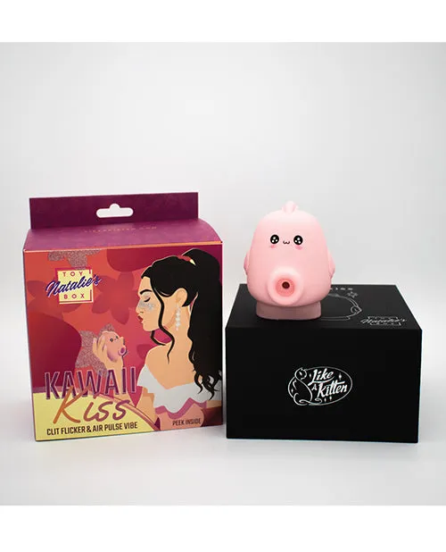 Like A Kitten Natalies Toy Box Kawaii Kiss Clit Flicker Air Stimulator Pink Vibrators