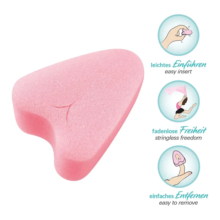 Male Sex Toys Beppy Soft Tampons Stringless Menstrual Sponge 10 Pack JOYDIVISION