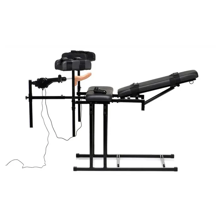Master Series Ultimate Obedience Chair with Sex Machine iloveexcitement Female Sex Toys
