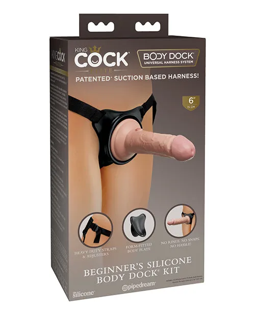 Pipedream Products Female Sex Toys King Cock Elite Beginners Silicone Body Dock Kit Pipedream Products Female Sex Toys King Cock Elite Beginners Silicone Body Dock Kit