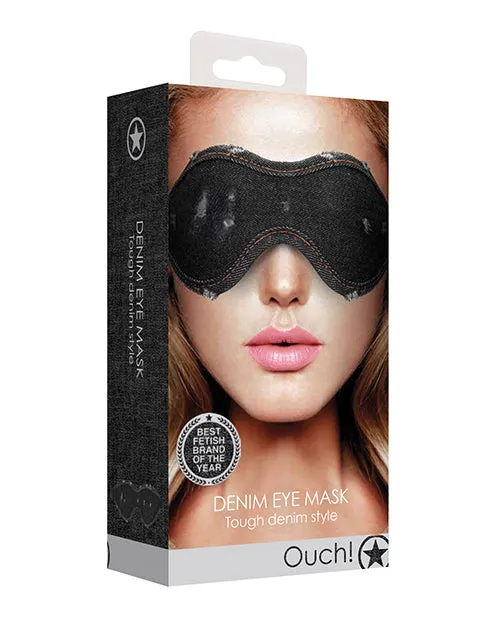 Shots America LLC Vibrators Shots Denim Eye Mask