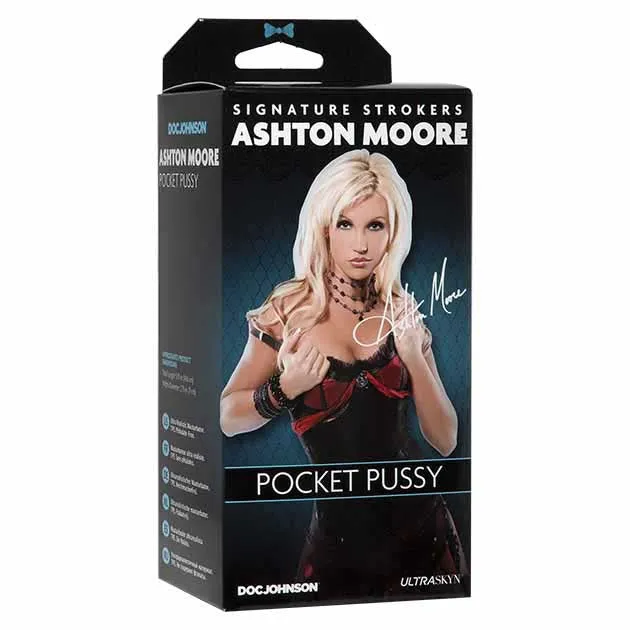 Signature Strokers Ashton Moore Pocket Pussy iloveexcitement Male Sex Toys