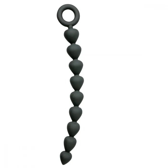 Sportsheets Black Silicone Anal Beads Sportsheets Anal