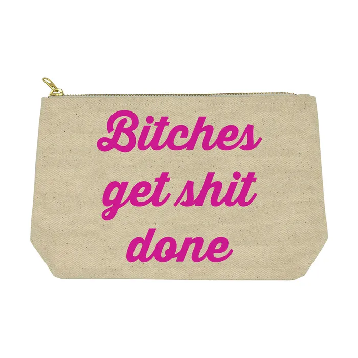 Twisted Wares Vibrators Twisted Wares Bitches Get Shit Done Bitch Bag