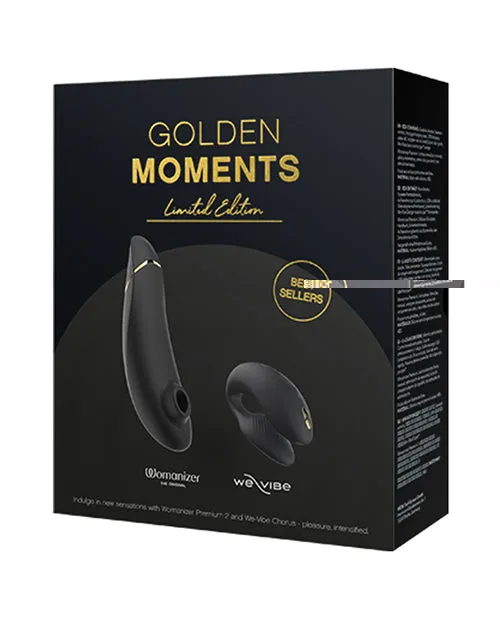 Wevibe Chorus Womanizer Premium 2 Golden Moments Collection 2023 Blackgold Wow Tech Vibrators Wevibe Chorus Womanizer Premium 2 Golden Moments Collection 2023 Blackgold Wow Tech Vibrators