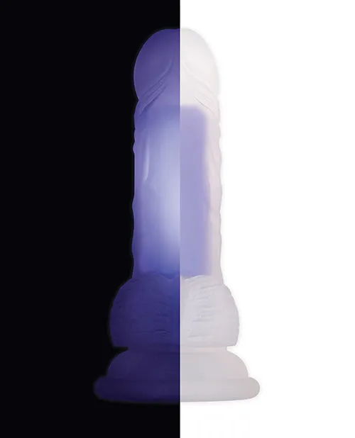 Evolved Novelties INC Vibrators Evolved Mini Luminous Dildo Purple